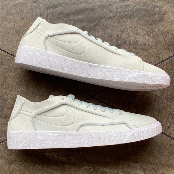 NIKE W BLAZER LOW DECON GHOST AQUA/GHOST AQUA-WHIT - Picture 11 of 16